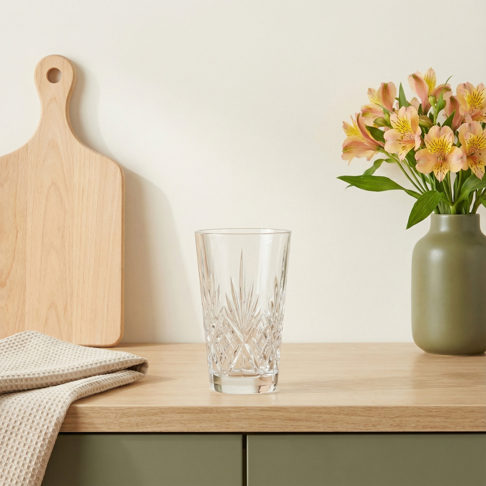 Dublin Crystal Drinking Glass