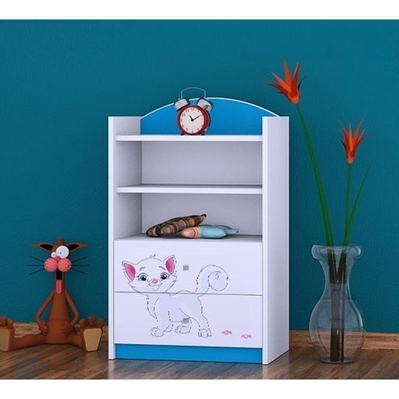 Diana 96cm H X 60cm W Kids Cube, Blue