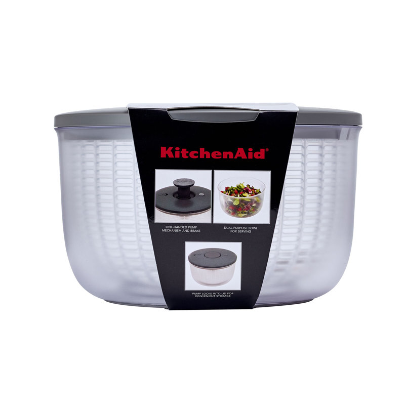 Kitchenaid Universal Salad Spinner, Gray