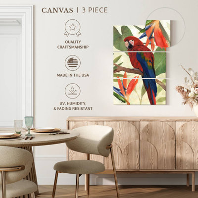 Composition de perroquet tropical II