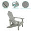 Chaise Adirondack en plastique Halstein-1409835318