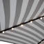 Parasol de marché éclairé 120 po Elisias