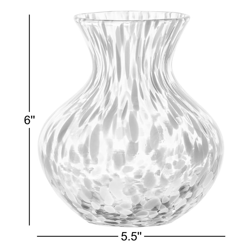 Puro 6" Vase, Green