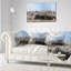 Coussin lombaire panoramique cityscape de jérusalem