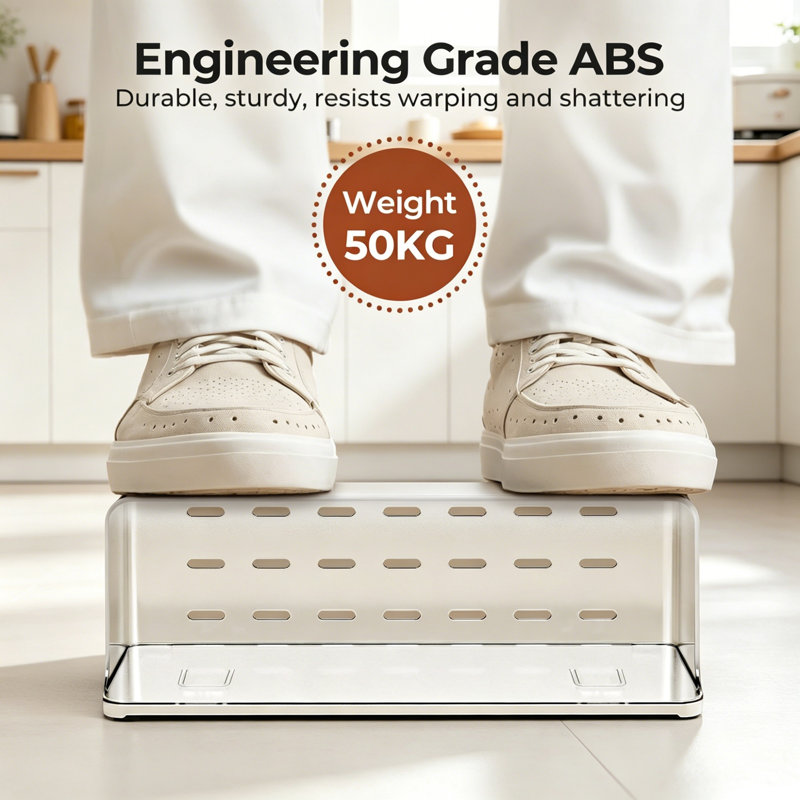 Acrylonitrile Butadiene Styrene Wall Bathroom Shelves
