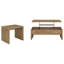 Ensemble de tables basses 3 pièces Canoga-1926466972-1921802520