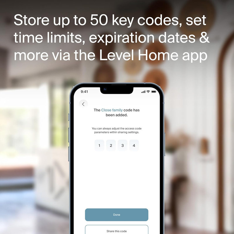 White Bluetooth Electronic Deadbolt Door Lock with Keypad