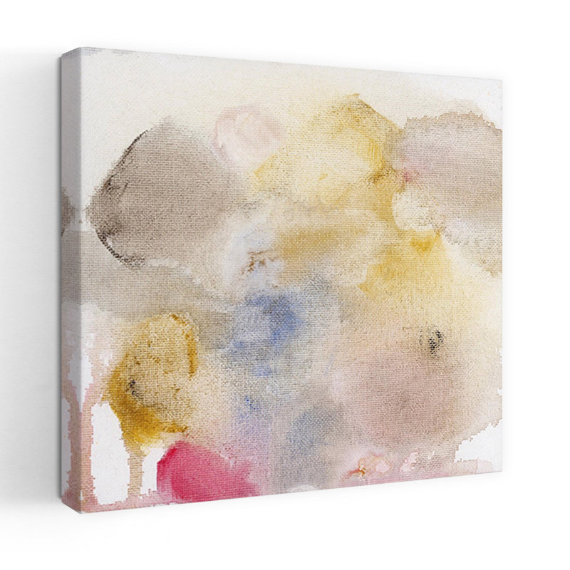 Bloom, art abstrait n ° 11, H 18 po x l 18 po