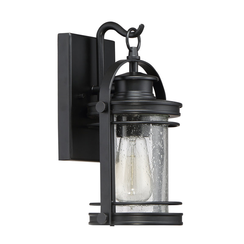 Amiree Wall Light, Small, Mystic black