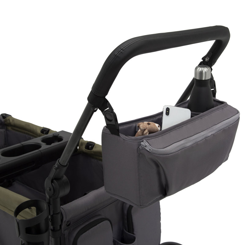 Jeep Sport All-Terrain Stroller Wagon by Delta Children, Gray/Olive Green