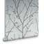 Floral Metallic Wallpaper Roll-964444110