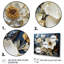 Tapisserie «Natures blanches et bleues» - Art mural fleurs sauvages-1830620809-1830620808