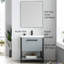 Ensemble de meuble-lavabo de salle de bain simple 30 po ergonomique imperméable Herakleitos-1580081799