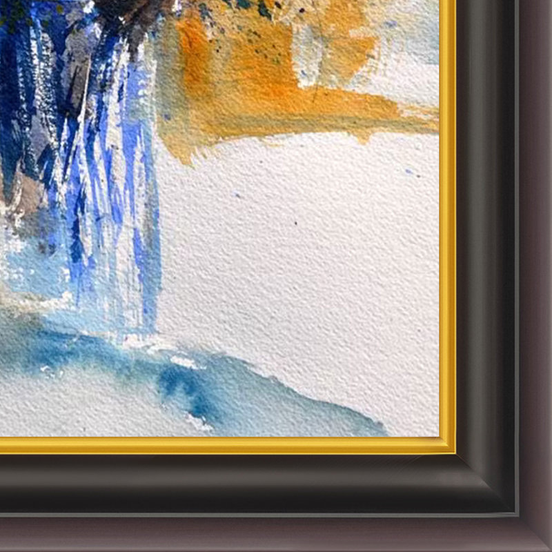Ledent-still life 566456, peinture sur toile encadrée, H 26 po x l 30 po x P 2 po, Encadré opulent