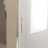 29-28"X 72" Bifold Shower Door, 1/4"(6Mm) Tempered Glass, Aluminum Frame, Explosion Proof Film-120984767
