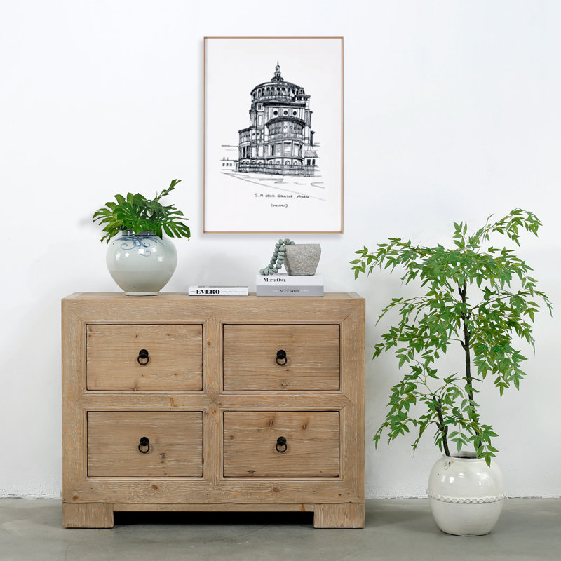 47'' W Solid Wood Sideboard
