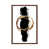 Classic Brown Wood Floater Framed selected