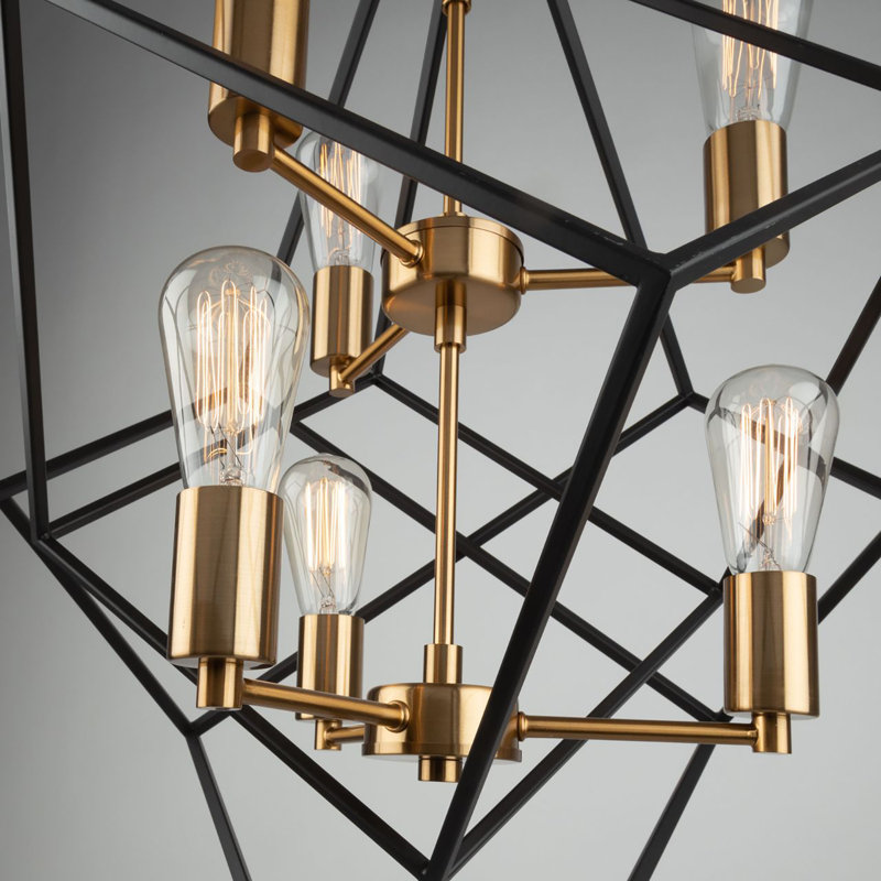 Artistry 6 - Light Dimmable Geometric Chandelier