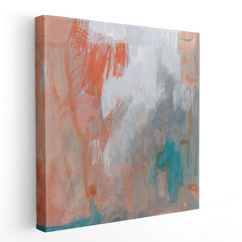 Coral Escape II - reproduction d'art sur toile, H 24 po x l 24 po