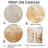 Gold White Marble Geode Magic - Abstract Marble Wall Art-928701194-928701197-928701192