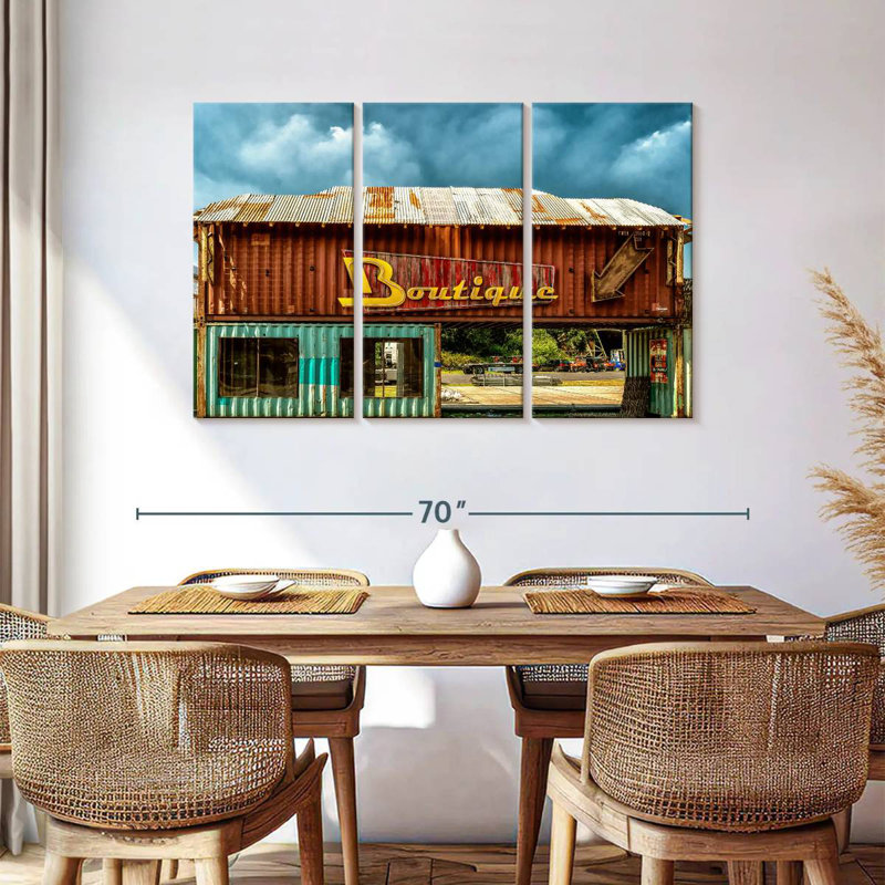 Lelar Western Container Boutique, 36" H x 57" W