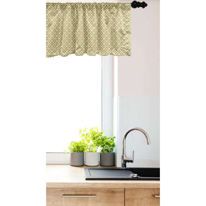 Ensemble de 2 cantonnières Ambesonne, L 54 po x L 12 po