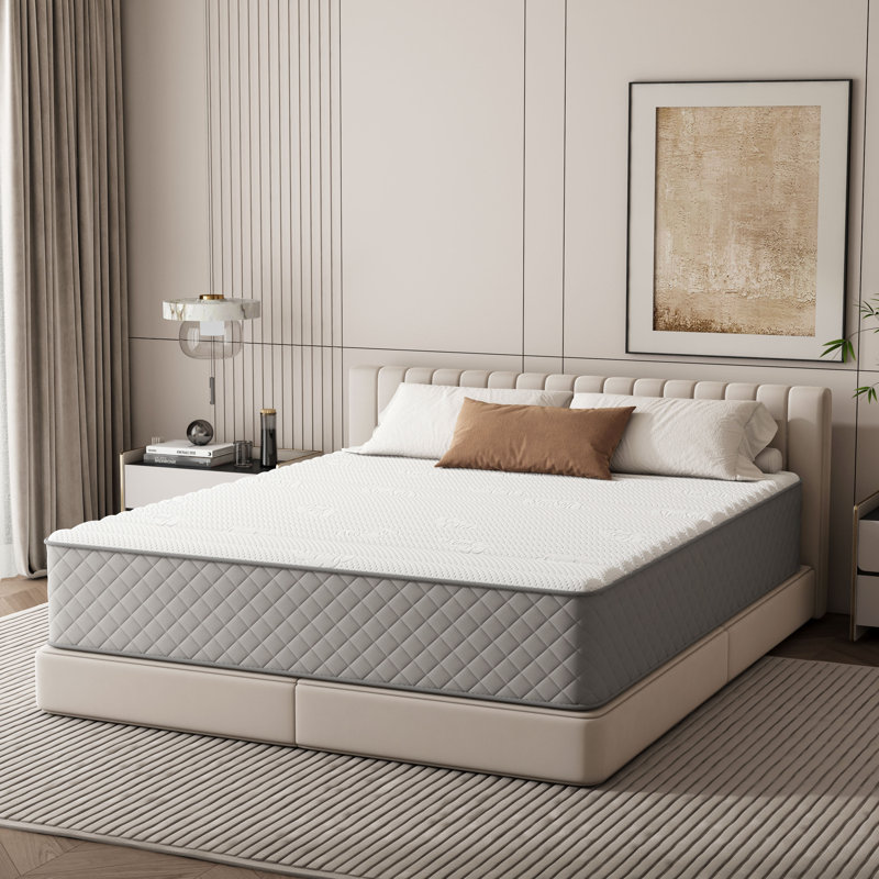 Matelas hybride mi-ferme 12 po Noren, 12", Grand lit