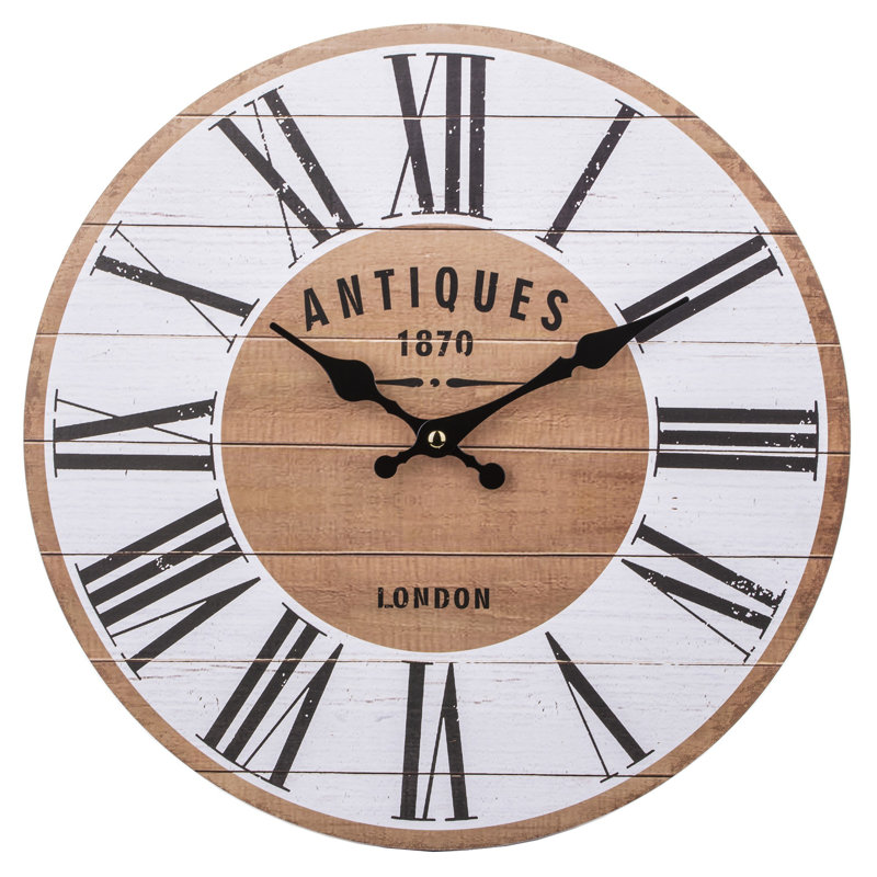 Maro Wood Wall Clock