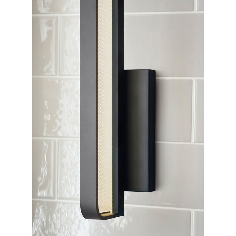 Banda 13 Wall/Bath, Matte Black