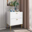 Table de chevet 2 tiroirs Baity-2043210129