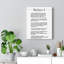 Salmo 1 - Wrapped Canvas Print