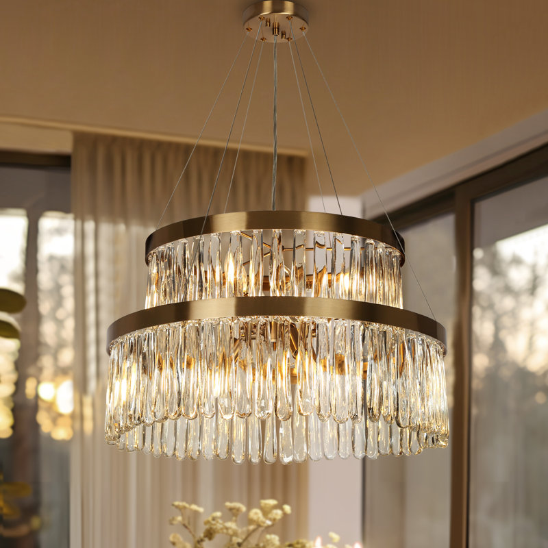 Lustre à intensité variable 6 lumières Josse