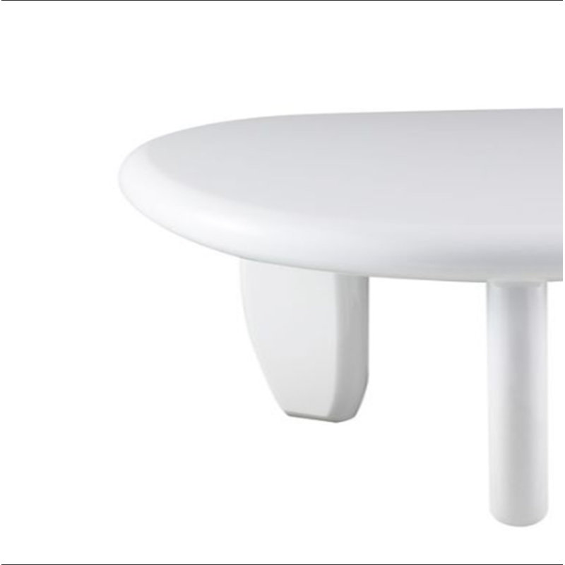 Table de bout ultrabrillante