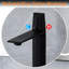 Robinet de salle de bain monocorps et monocommande, robinet haut frais et moderne-115843682