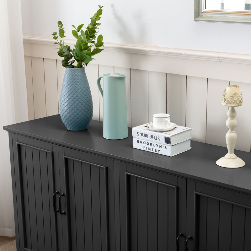 Buffet de 62,2 po de largeur Amarilys, Noir, noir, noir, noir