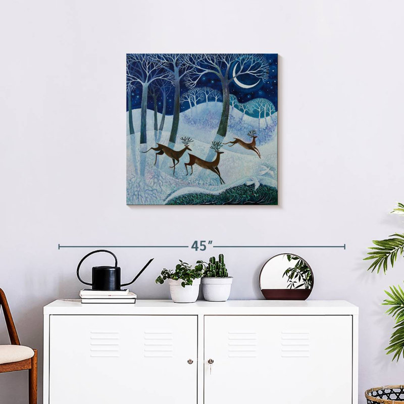 Brampt Deep Mid Winter, 24" H x 24" W