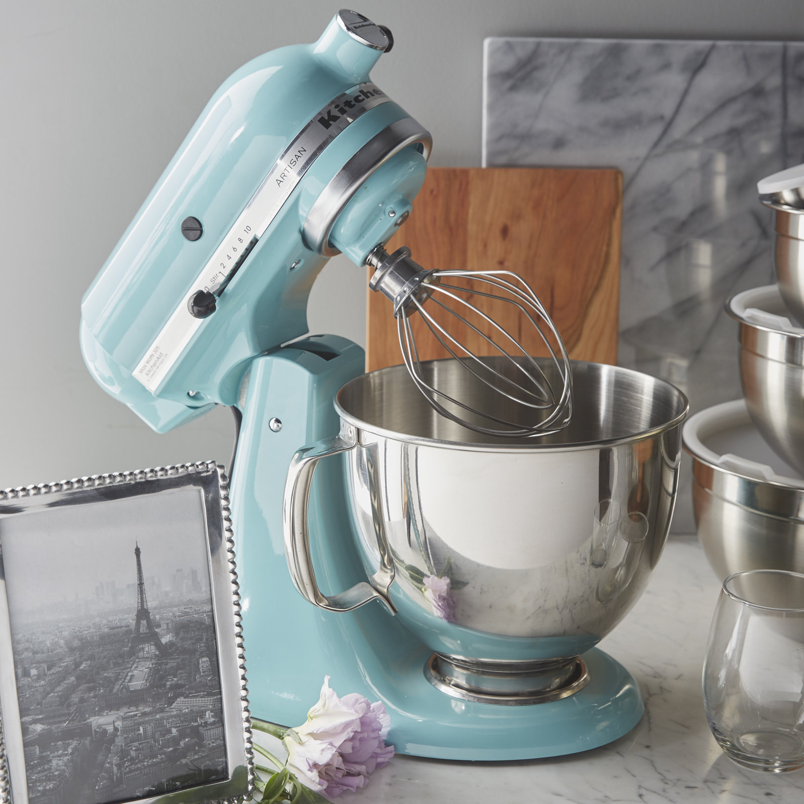 KitchenAid® Artisan® Series 5qt Stand Mixer, Aqua Sky