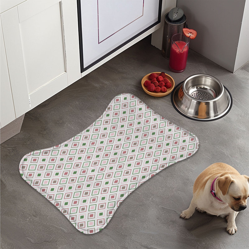 Tapis d'alimentation rose 1 pièce