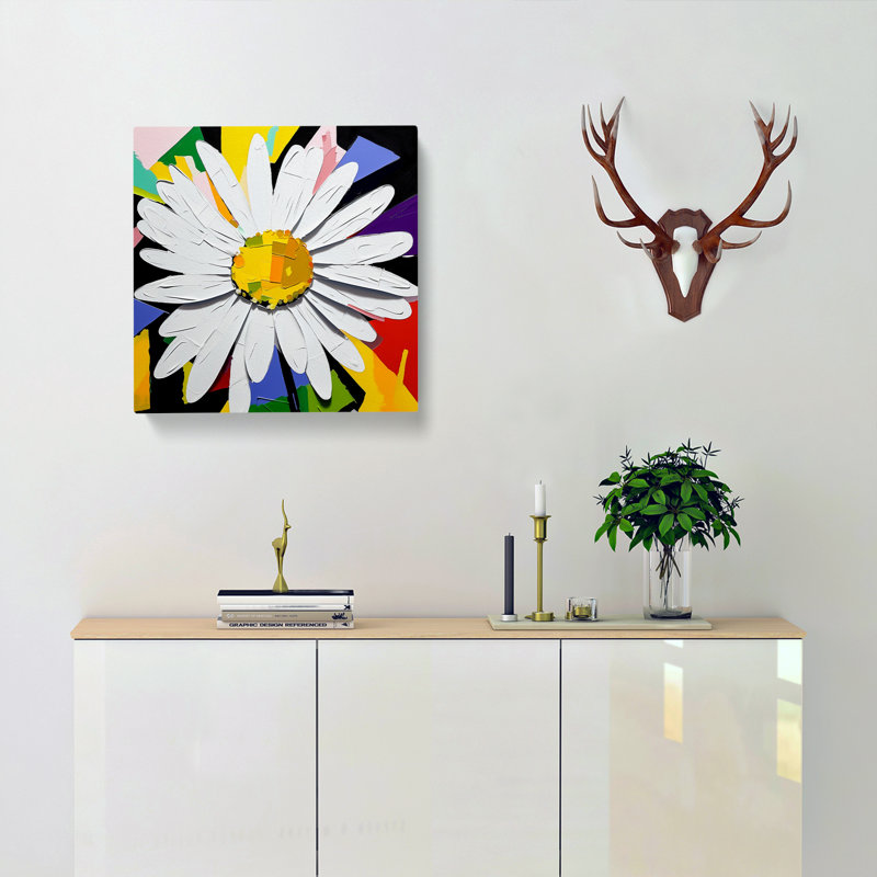 Modern Wall Art - Wrapped Canvas - Framed Print
