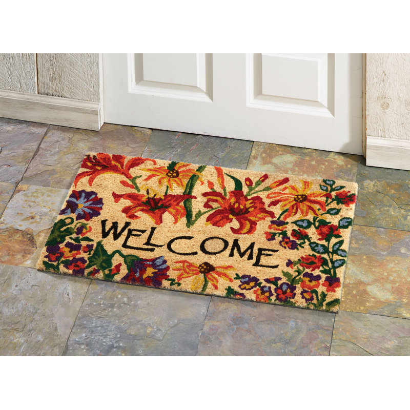 Summer Bouquet Outdoor Doormat