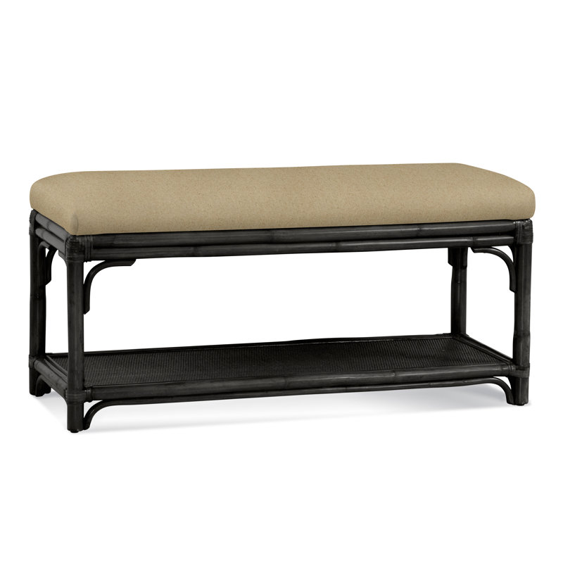 Banc de rangement en osier Summer Retreat, Sable Elite; 0321-74, Océan