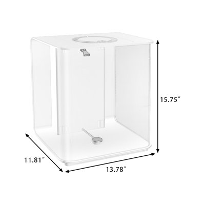 Aquarium de bureau en acrylique