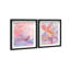 Watercolor Petals Set Shadowbox Abstract Print by Oliver Gal, Black Frame, 16 x 20-400532520-400532690
