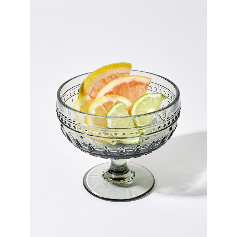 Ensemble de verres à pied Fez, Gris