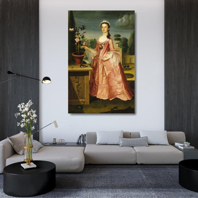 "Deborah Hall" par William Williams - Art mural sur toile tendue avec châssis