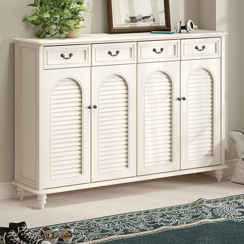 French style romantic storage shoe cabinet