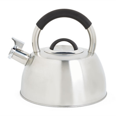 VonShef 2.5L Stainless Steel Whistling Stovetop Tea Kettle