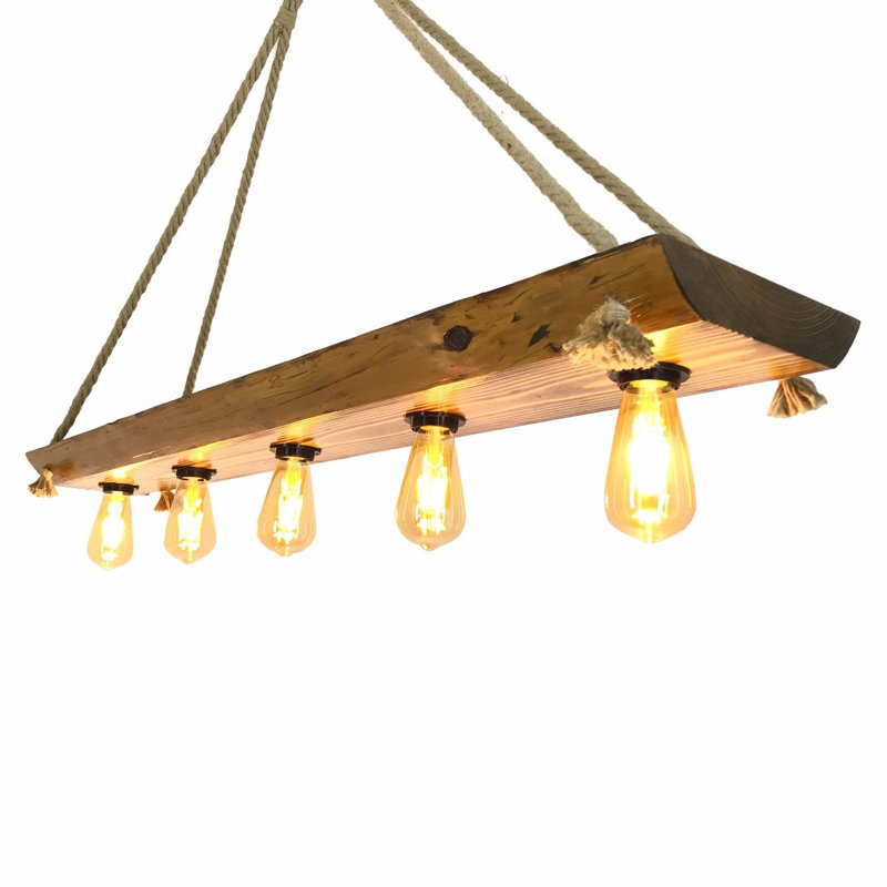 Lustre unique à 5 lumières Enrico