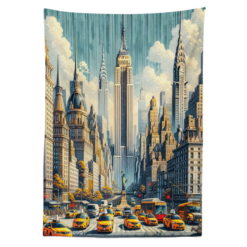Jami Rectangle No Pattern Microfiber Tablecloth, 84" Rectangle