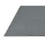 Tapis gris uni lavable à la machine